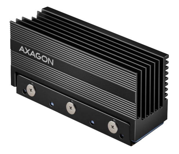 Axagon Chłodnica aluminiowa pasywna do dysku M.2 SSD - 1185577 - zdjęcie